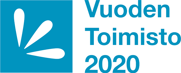 Vuoden toimisto 2020 -logo
