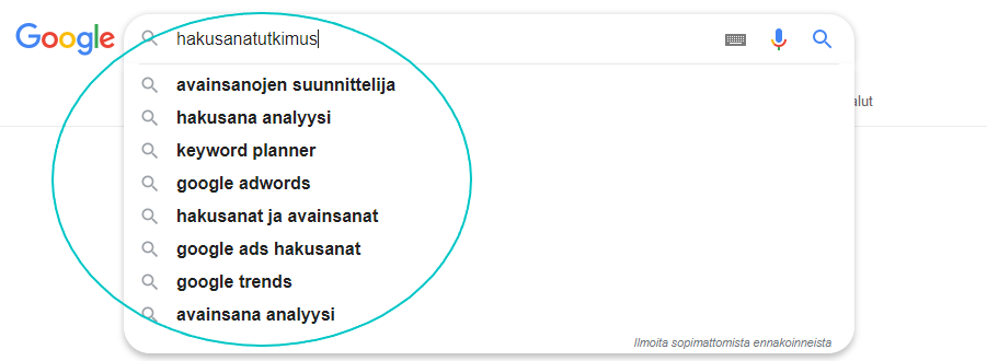 Google työkalu - Suomen Digimarkkinointi